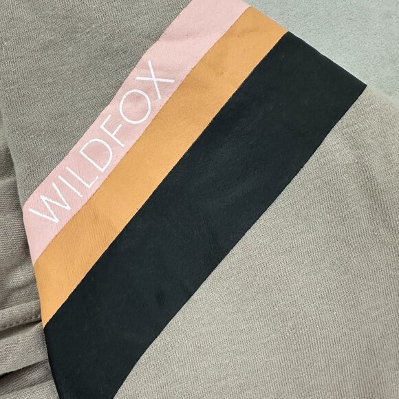 Wildfox Sweat Womens Size M Joggers With Striped Leg Design Comfortable Fit - Picture 9 of 9